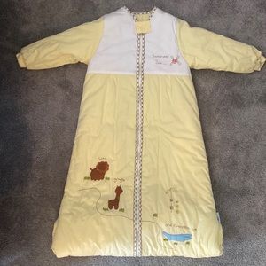 Slumbersac Childrens Sunshine Zoo Sleep Sack Size 12-36 Months 3.5 TOG Cotton